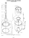 Diagram for 05 - Agitator, Basket And Tub