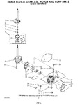 Diagram for 07 - Brake, Clutch, Gearcase, Motor And Pump