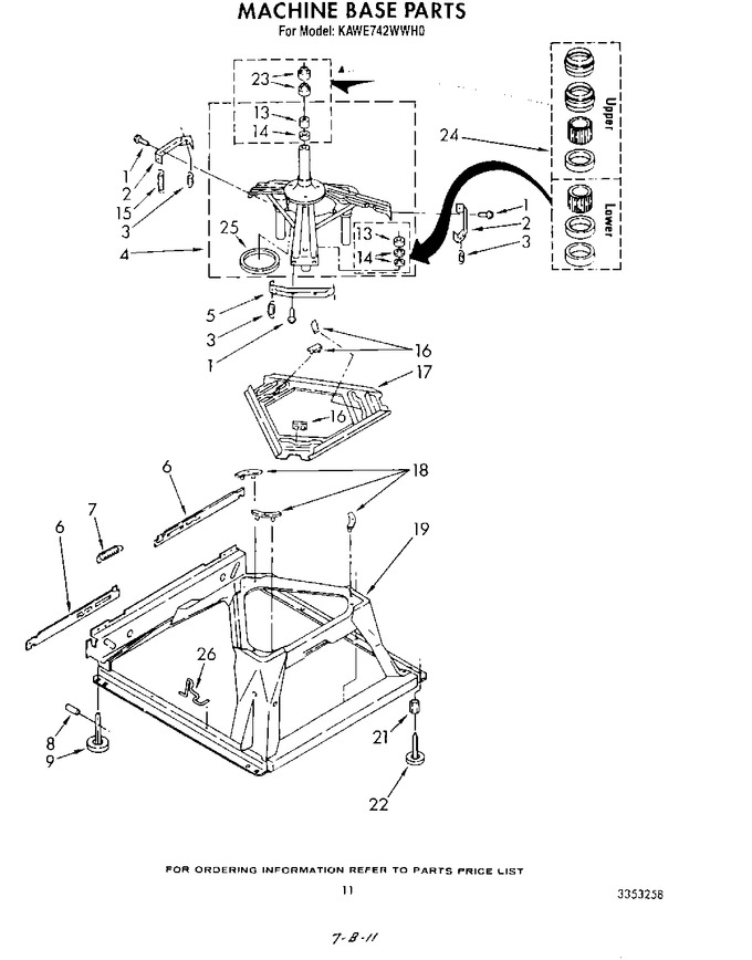 Diagram for KAWE742WWH0