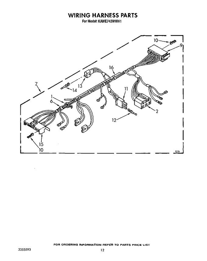 Diagram for KAWE742WAL1