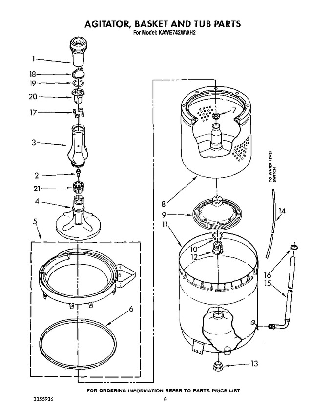 Diagram for KAWE742WWH2