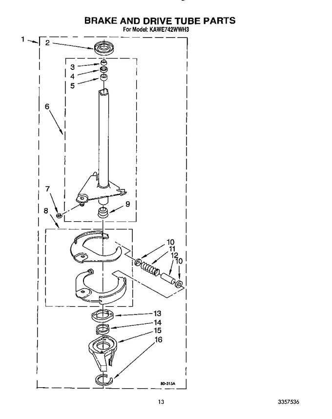 Diagram for KAWE742WWH3