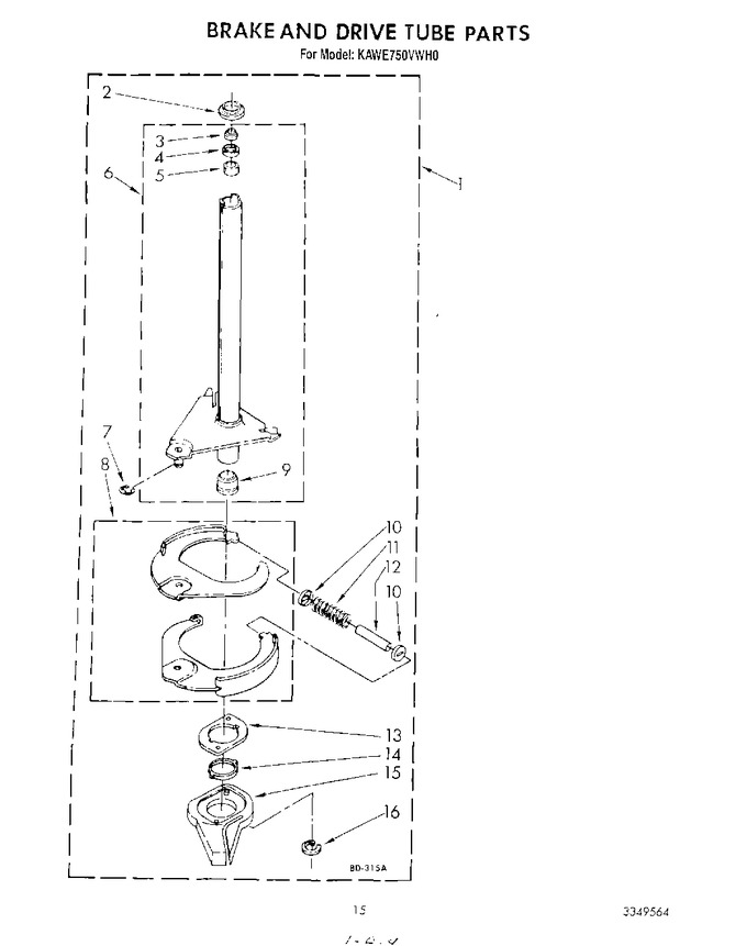 Diagram for KAWE750VAL0