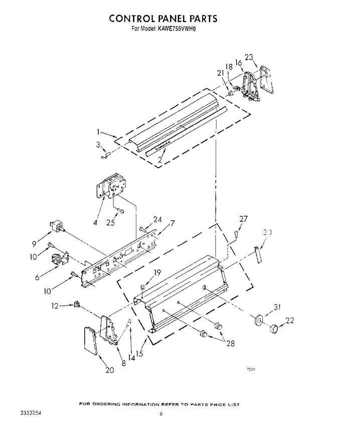 Diagram for KAWE755VWH0