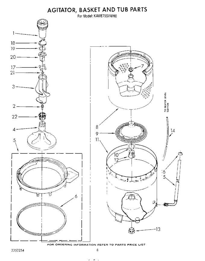 Diagram for KAWE755VWH0