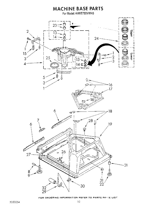 Diagram for KAWE755VWH0