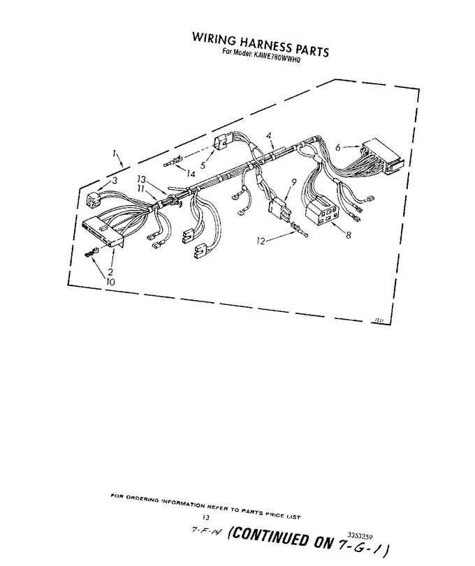 Diagram for KAWE760WWH0