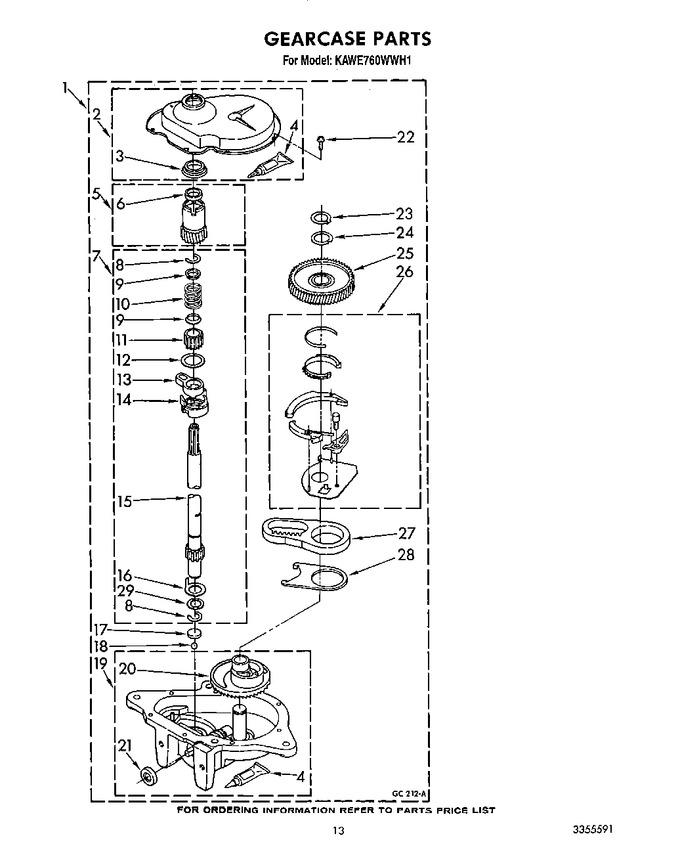 Diagram for KAWE760WAL1