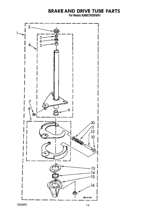 Diagram for KAWE760WWH1