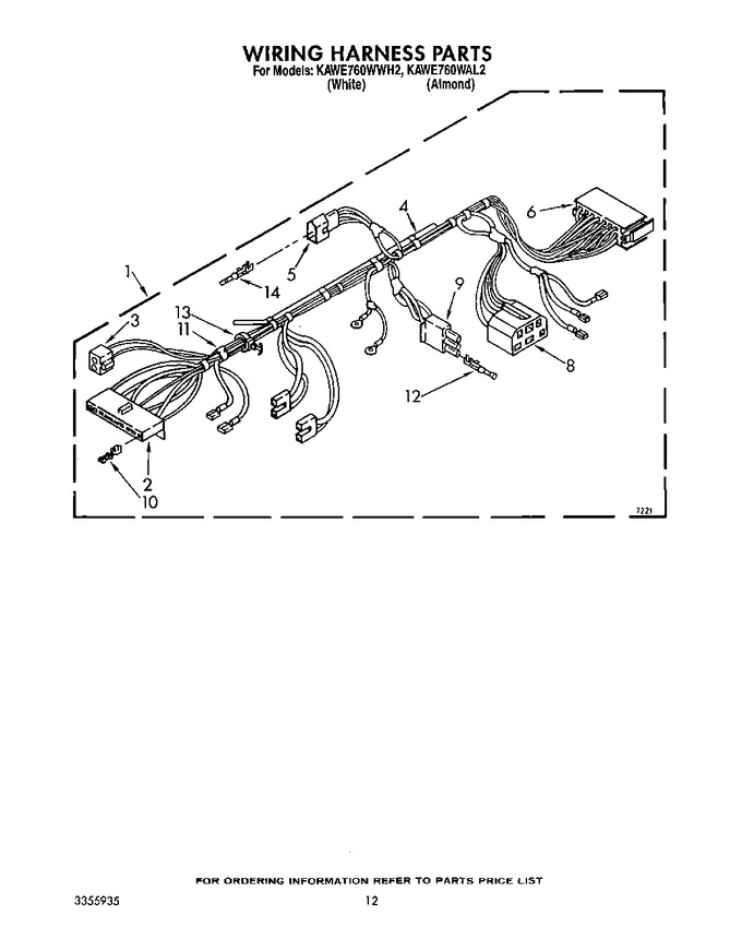Diagram for KAWE760WAL2