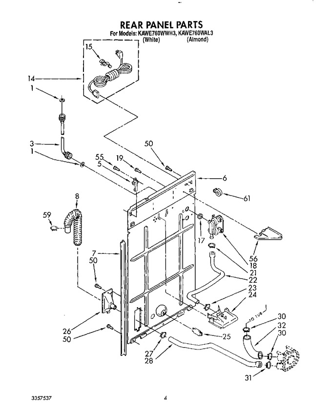 Diagram for KAWE760WAL3