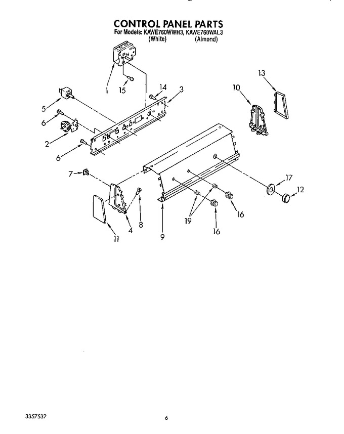 Diagram for KAWE760WWH3