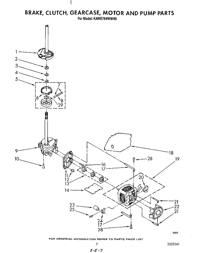 Diagram for KAWE764WAL0