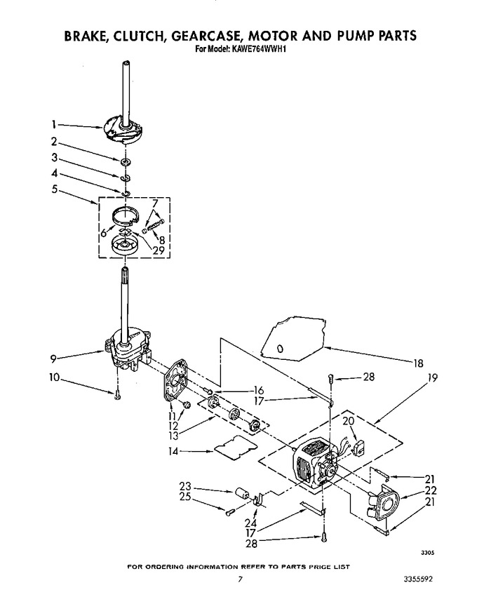 Diagram for KAWE764WAL1