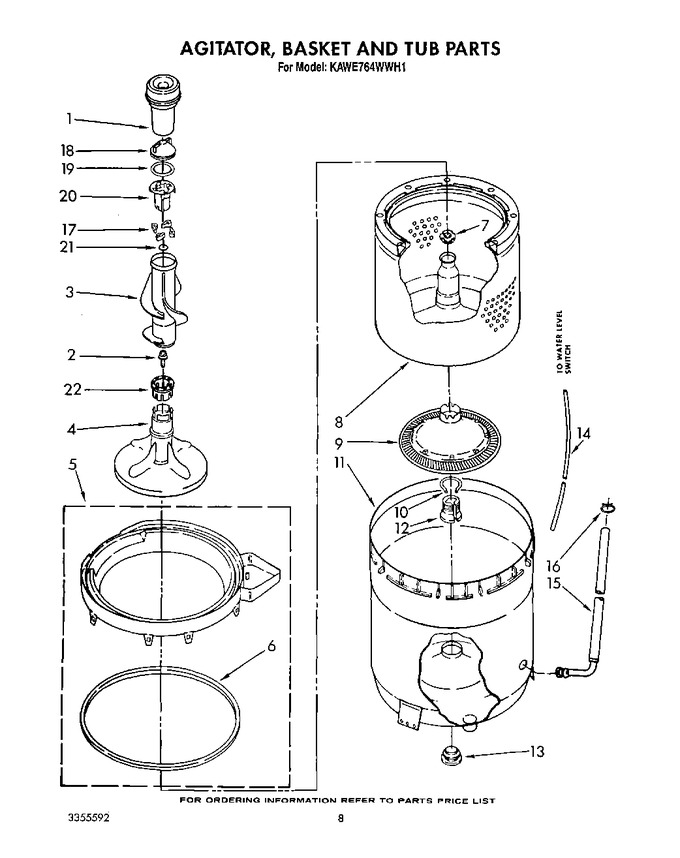 Diagram for KAWE764WWH1