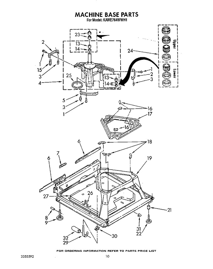 Diagram for KAWE764WAL1