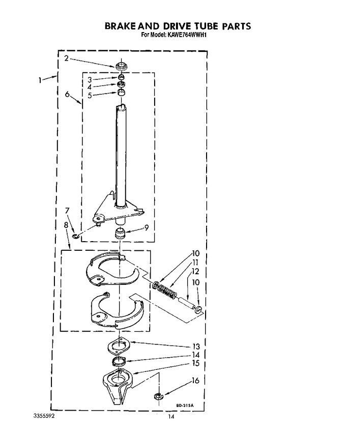 Diagram for KAWE764WWH1