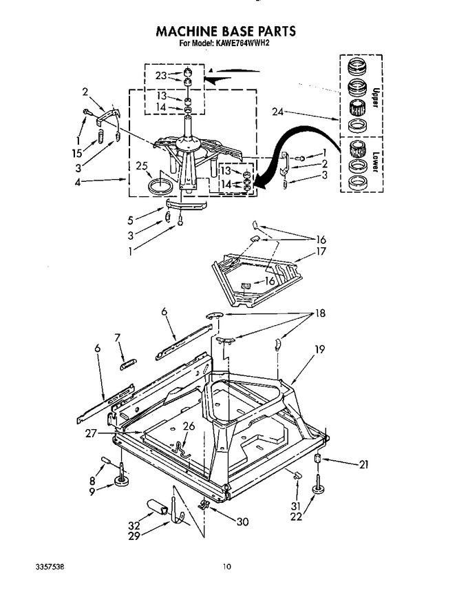 Diagram for KAWE764WAL2
