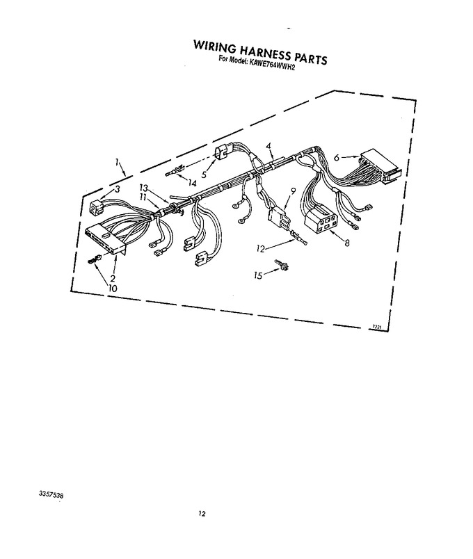 Diagram for KAWE764WAL2