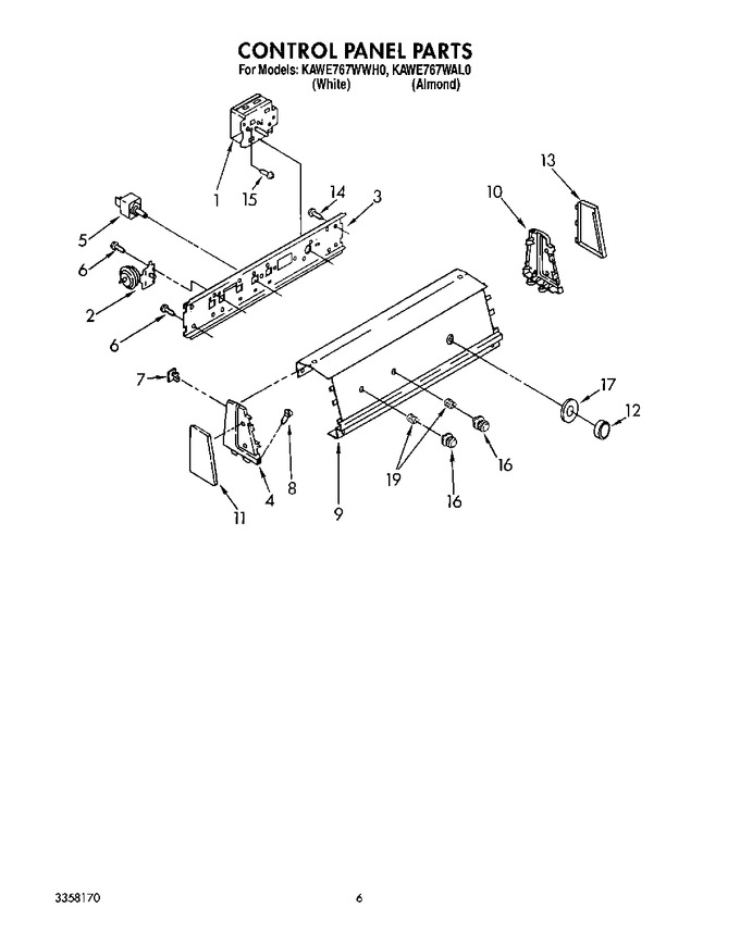 Diagram for KAWE767WAL0