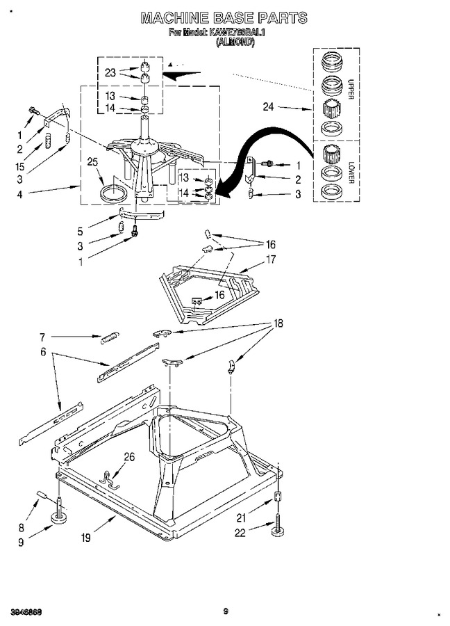 Diagram for KAWE768BAL1
