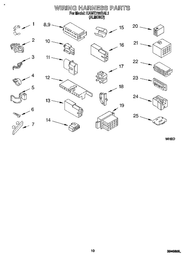 Diagram for KAWE768BAL1
