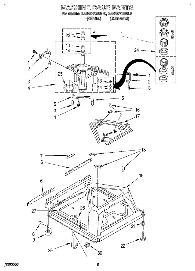 Diagram for KAWE770BAL0