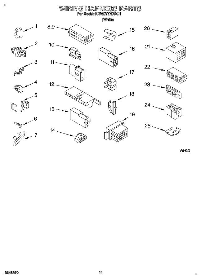 Diagram for KAWE777BWH1