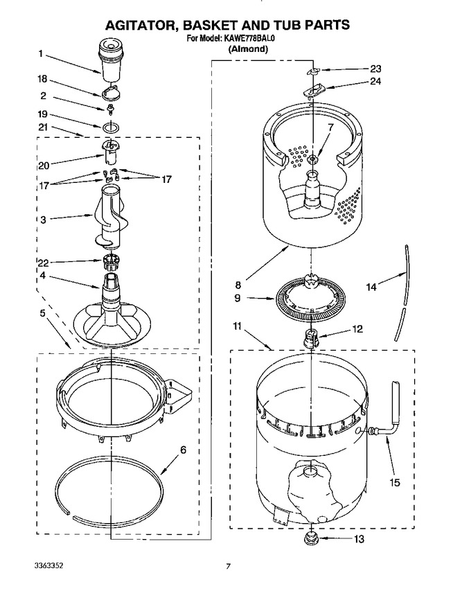 Diagram for KAWE778BAL0