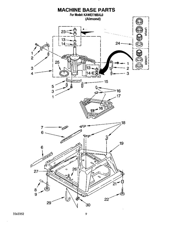 Diagram for KAWE778BAL0