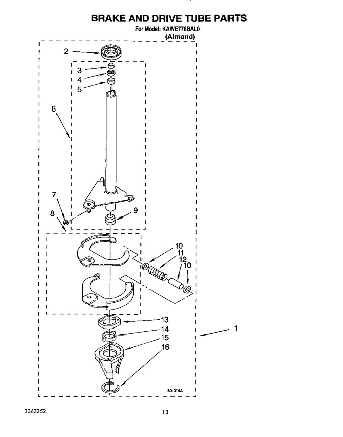 Diagram for KAWE778BAL0