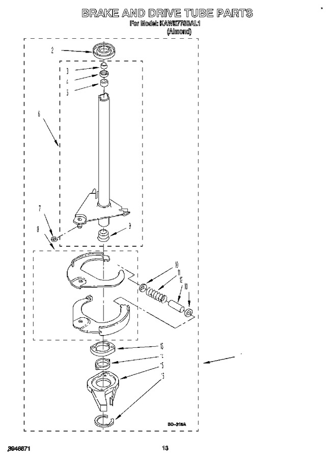 Diagram for KAWE778BAL1