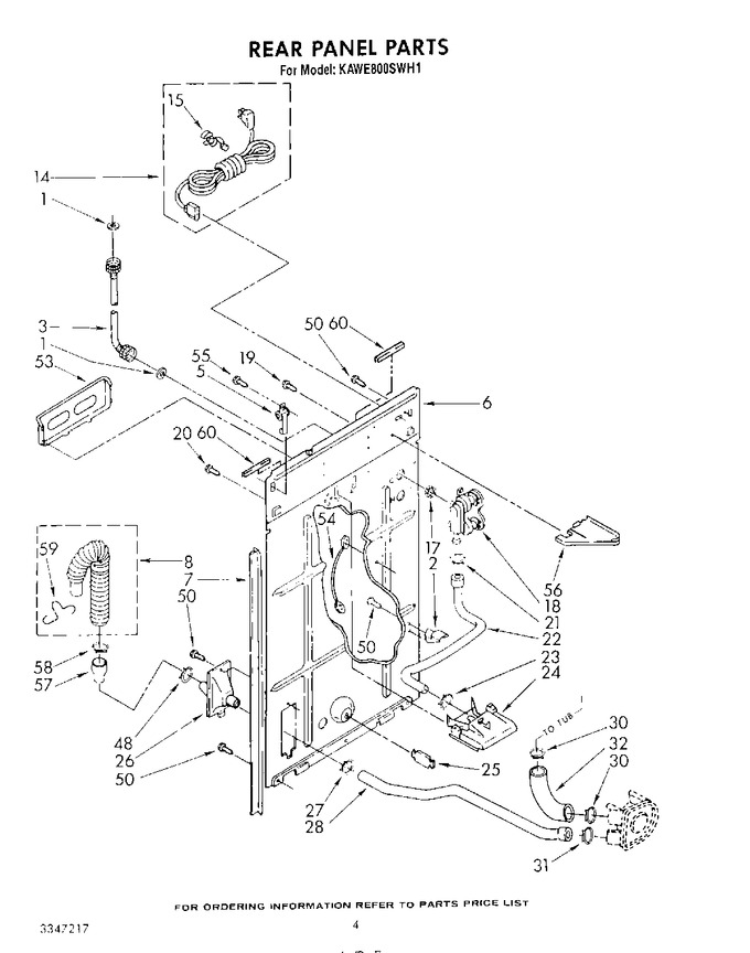 Diagram for KAWE800SWH1