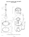 Diagram for 05 - Agitator, Basket And Tub