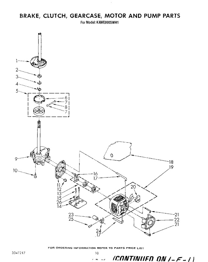 Diagram for KAWE800SWH1