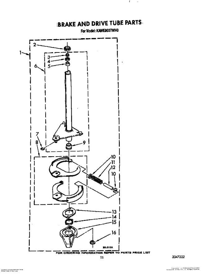 Diagram for KAWE800TWH0