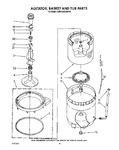 Diagram for 06 - Agitator, Basket And Tub