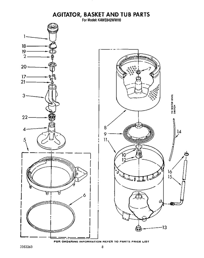 Diagram for KAWE842WWH0