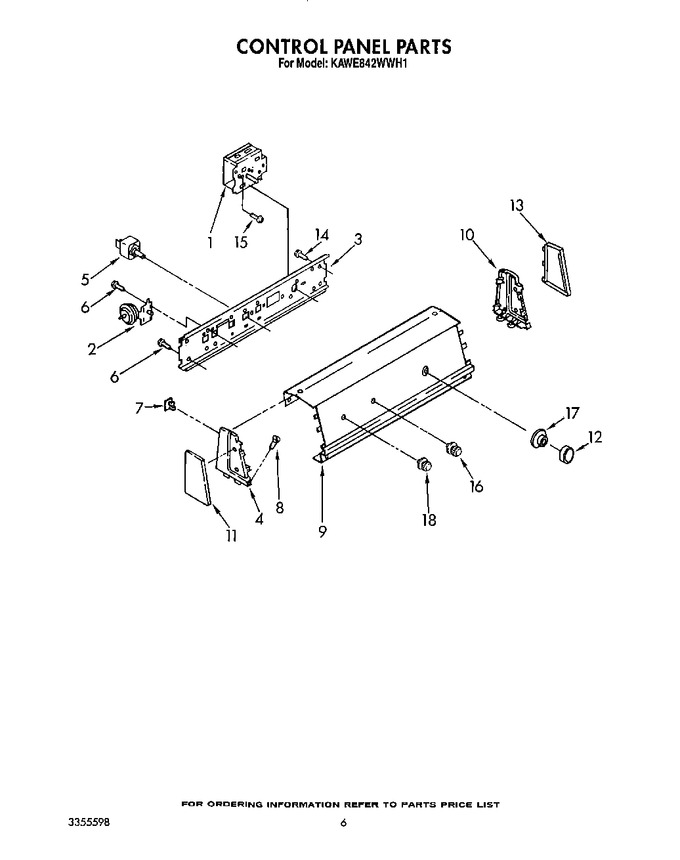 Diagram for KAWE842WAL1