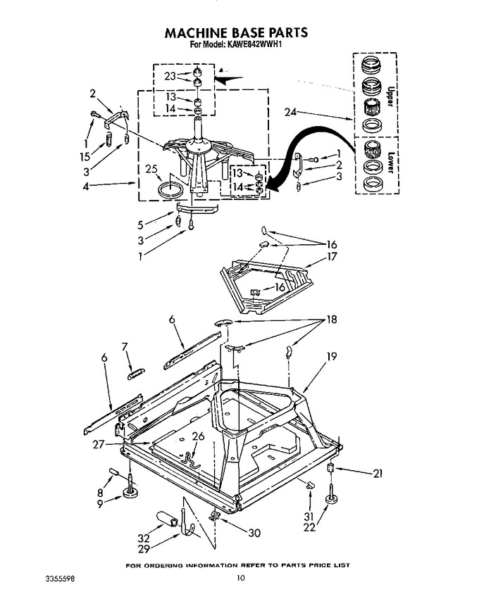 Diagram for KAWE842WWH1