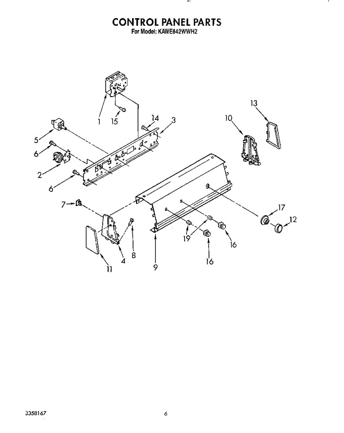 Diagram for KAWE842WWH2
