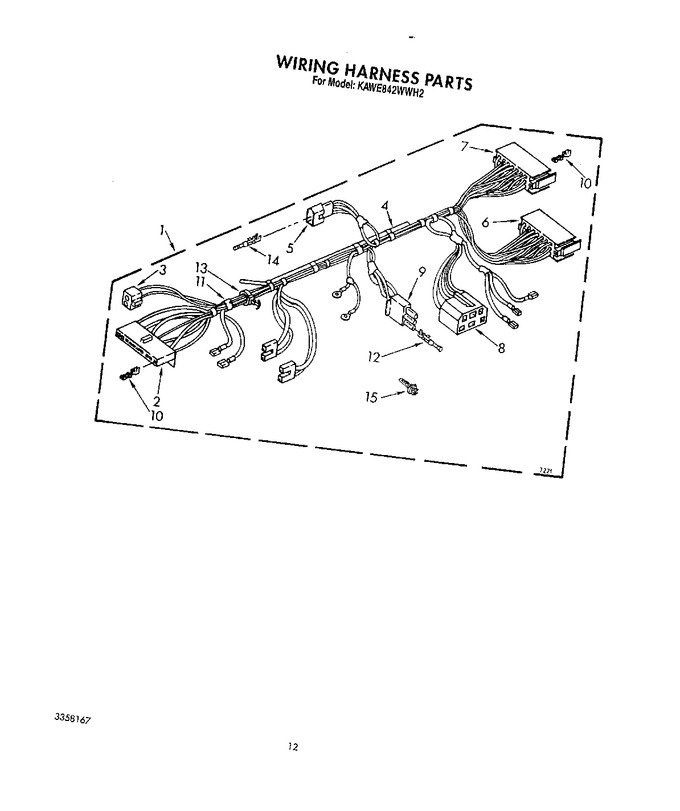 Diagram for KAWE842WWH2