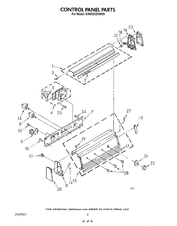 Diagram for KAWE850VWH0