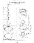 Diagram for 05 - Agitator, Basket And Tub