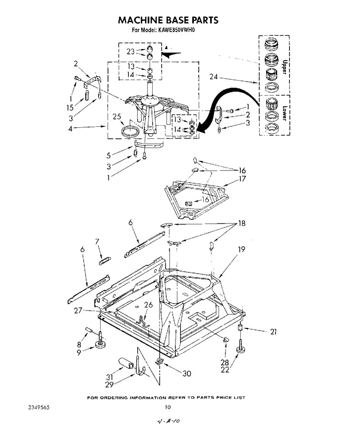 Diagram for KAWE850VAL0