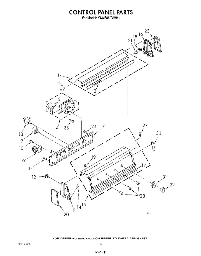 Diagram for KAWE850VAL1