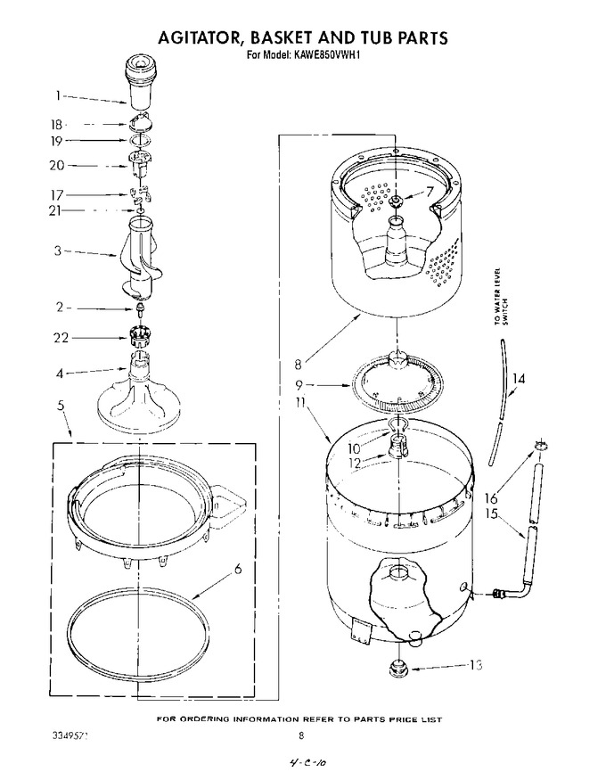 Diagram for KAWE850VAL1