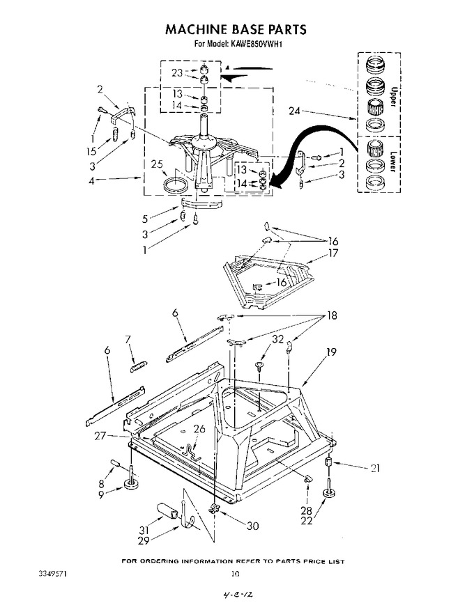 Diagram for KAWE850VAL1