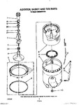 Diagram for 04 - Agitator, Basket And Tub