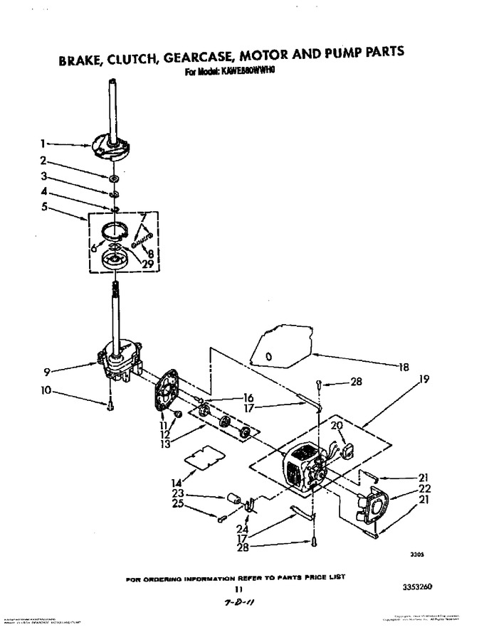 Diagram for KAWE860WWH0